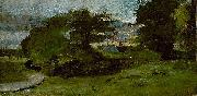 John Constable, Landscape with Cottages